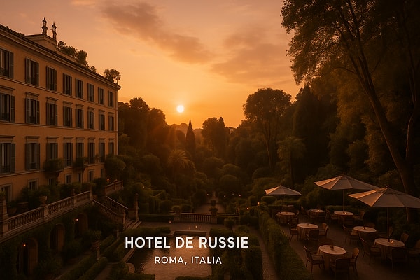2. Hotel de Russie – Roma, İtalya