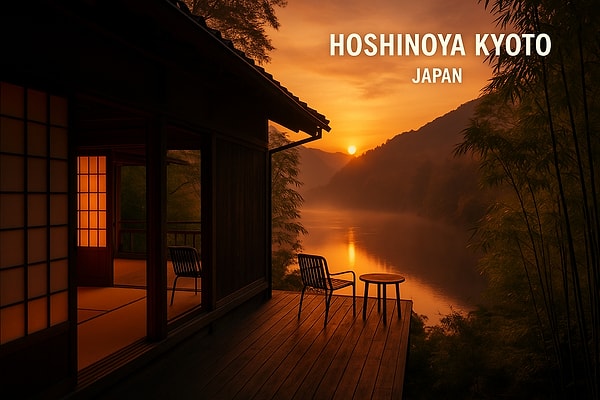 7. Hoshinoya Kyoto – Kyoto, Japonya