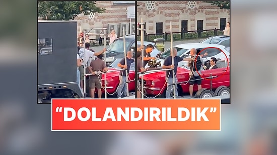 İsmail Hacıoğlu'nun Setine Denk Gelen Genç, Araba Sahnelerinin Aslında Nasıl Çekildiğini Öğrenince Yıkıldı