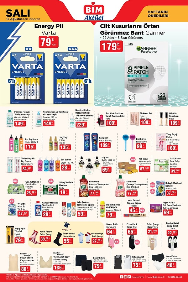 Varta Energy Pil 79 TL