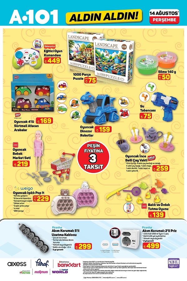 Fisher Price Eğitici Oyun Kumandası 449 TL