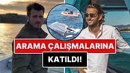 Meğer Tatil Planlamışlar: Kıvanç Tatlıtuğ Teknesi Parçalanan Halit Yukay'ı Arama Çalışmalarına Katıldı