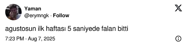 Hangi ara 8 Ağustos'a geldik? Hiç anlamadık valla...