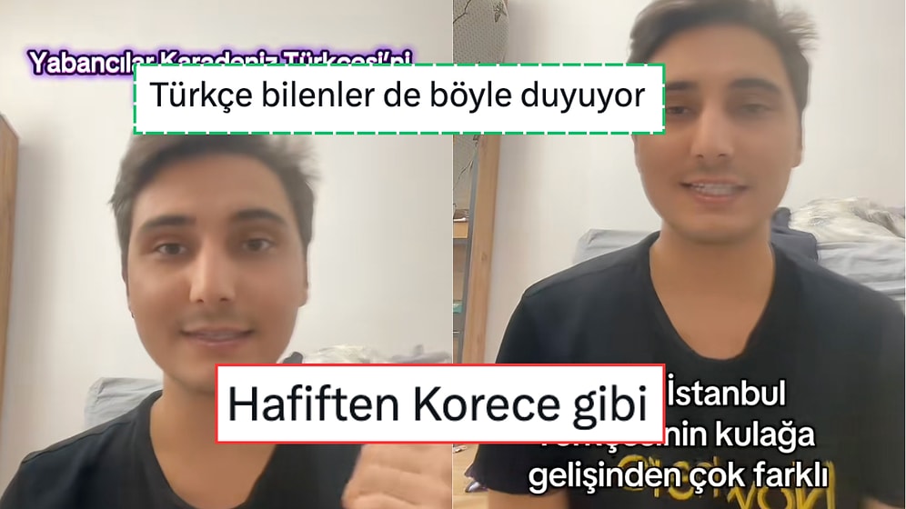 Yabancılar Karadeniz Şivesini İşte Böyle Duyuyormuş!