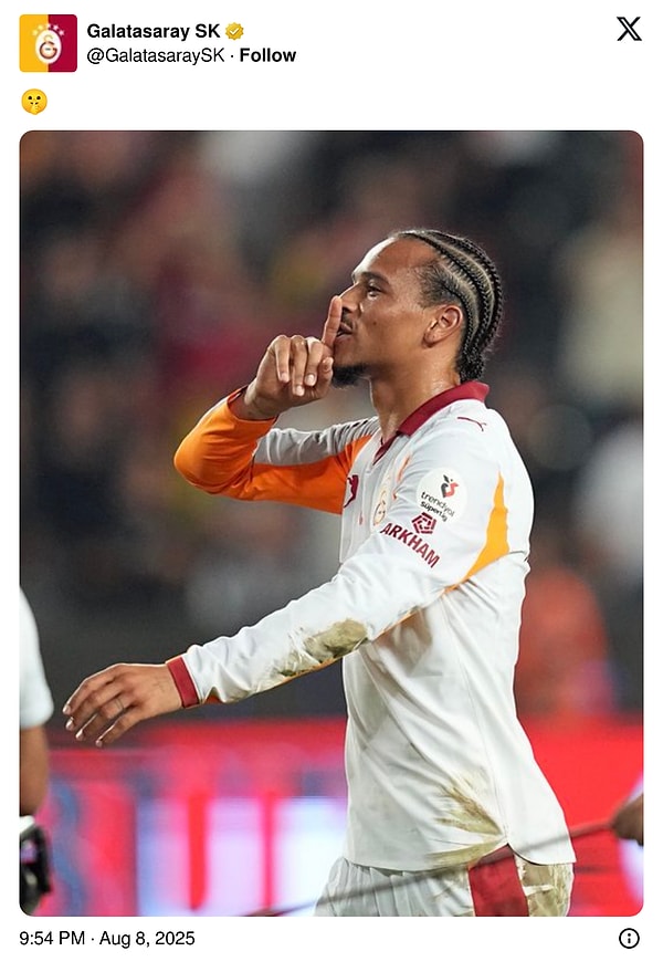 Galatasaray'dan "Sus" yanıtı.