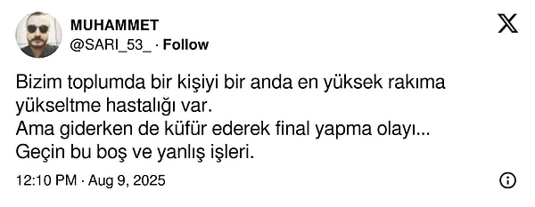 Olay X'te de gündem oldu. Yapılan yorumlardan bazıları şöyle: