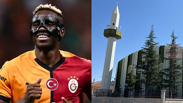 Konya'da bir caminin adını Google Haritalarda "Victor Osimhen Cami" olarak değiştirdiler.