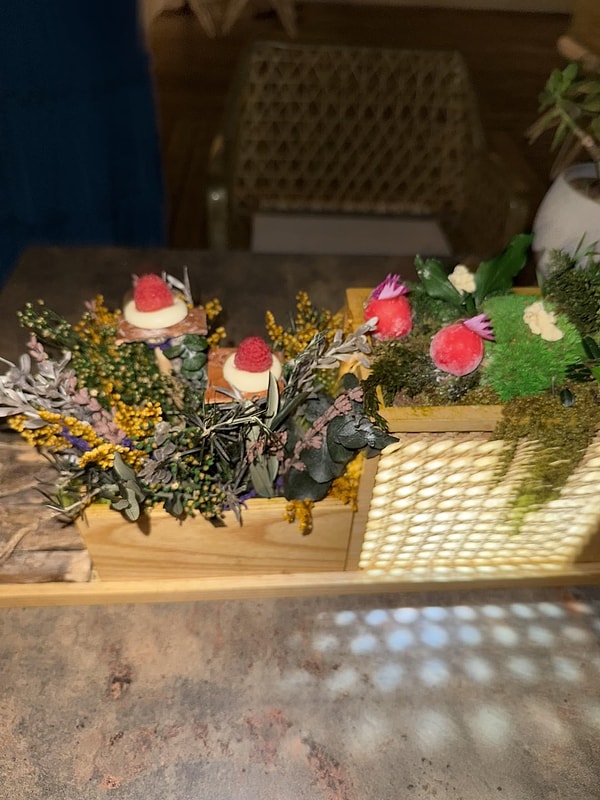 9. Terrarium aranjmanı değil tatlı sunumu!