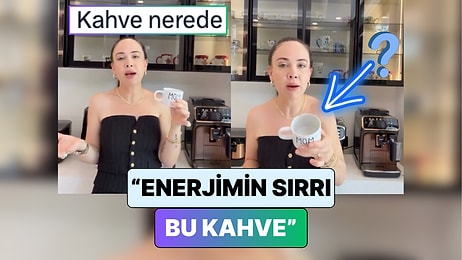 Uzun Zamandır Reklamını Yaptığı Kahveyi Boş Fincanla Tanıtan Özlem Öz Dillere Düştü