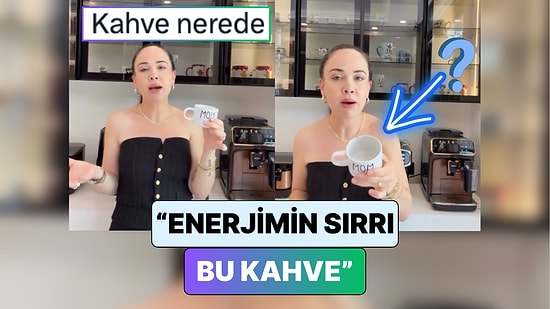 Uzun Zamandır Reklamını Yaptığı Kahveyi Boş Fincanla Tanıtan Özlem Öz Dillere Düştü