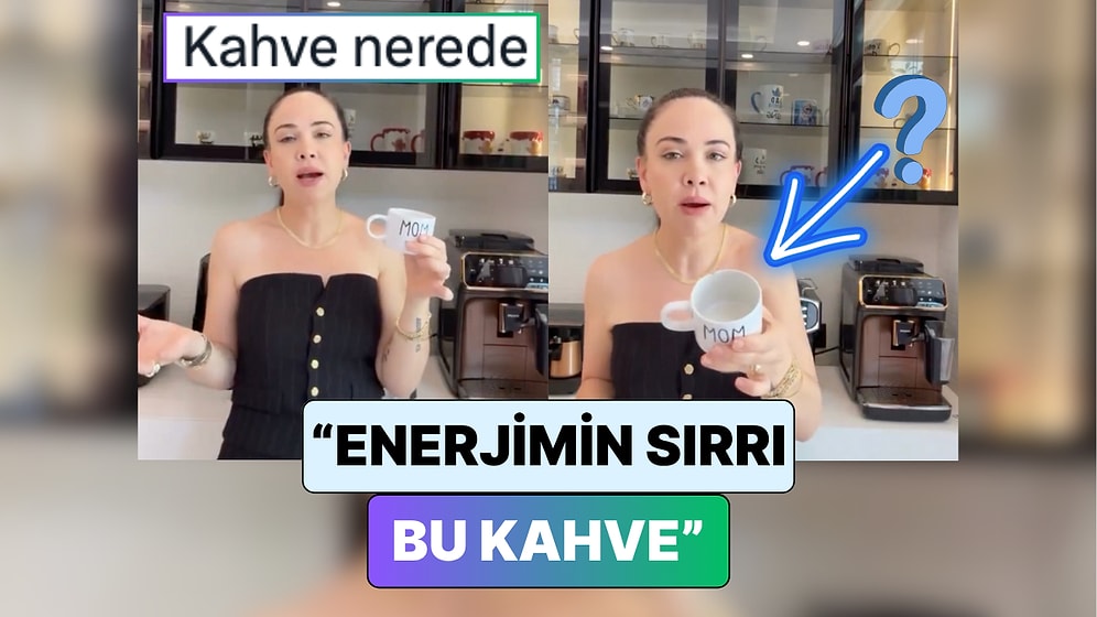 Uzun Zamandır Reklamını Yaptığı Kahveyi Boş Fincanla Tanıtan Özlem Öz Dillere Düştü