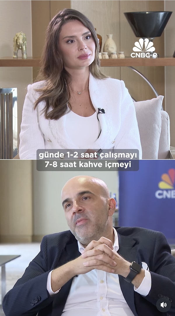 "Günde 1-2 saat çalışıp 7-8 saat kahve içmeyi sektör kaldırmaz."