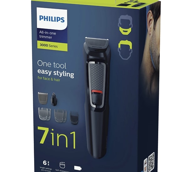 Kişisel bakımını tek bir cihazla halletmek isteyenler için Philips MG3720 Erkek Bakım Seti, tam bir kurtarıcı!