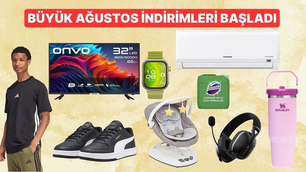 Hepsiburada Büyük Ağustos İndirimleri Başladı! İşte Öne Çıkan Fırsatlar