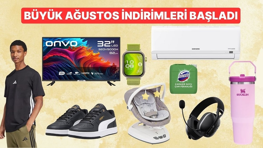 Hepsiburada Büyük Ağustos İndirimleri Başladı! İşte Öne Çıkan Fırsatlar