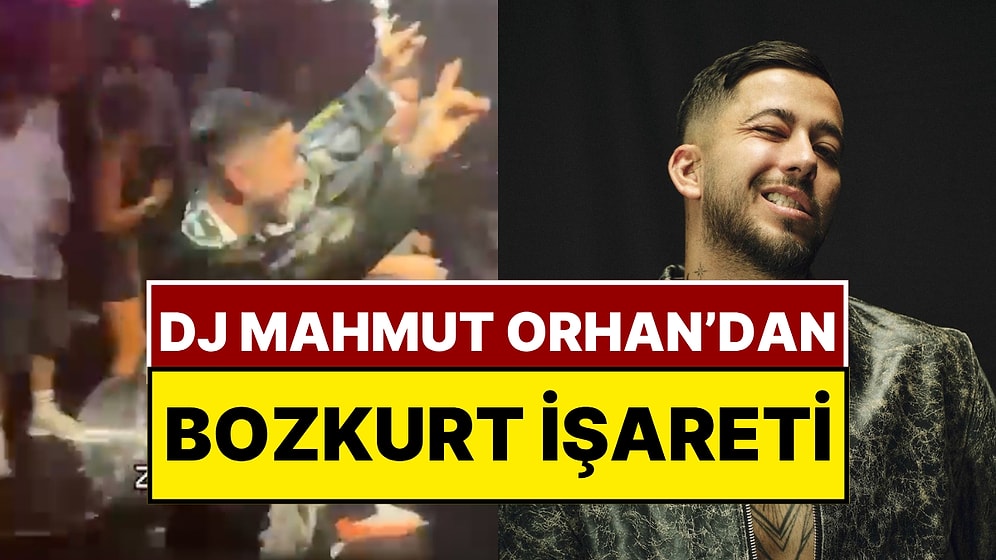 İsviçre'de Bozkurt İşareti Yapan DJ Mahmut Orhan'ın Ülkedeki Konserleri İptal Edildi