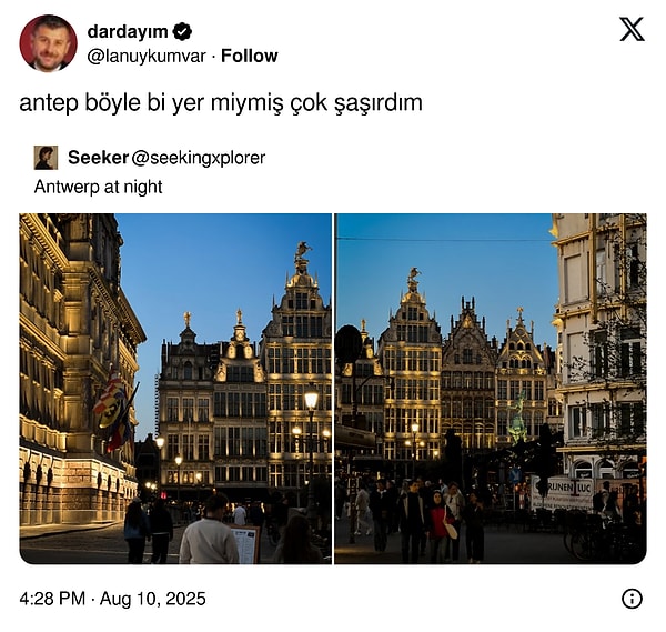 Çok değişmiş...