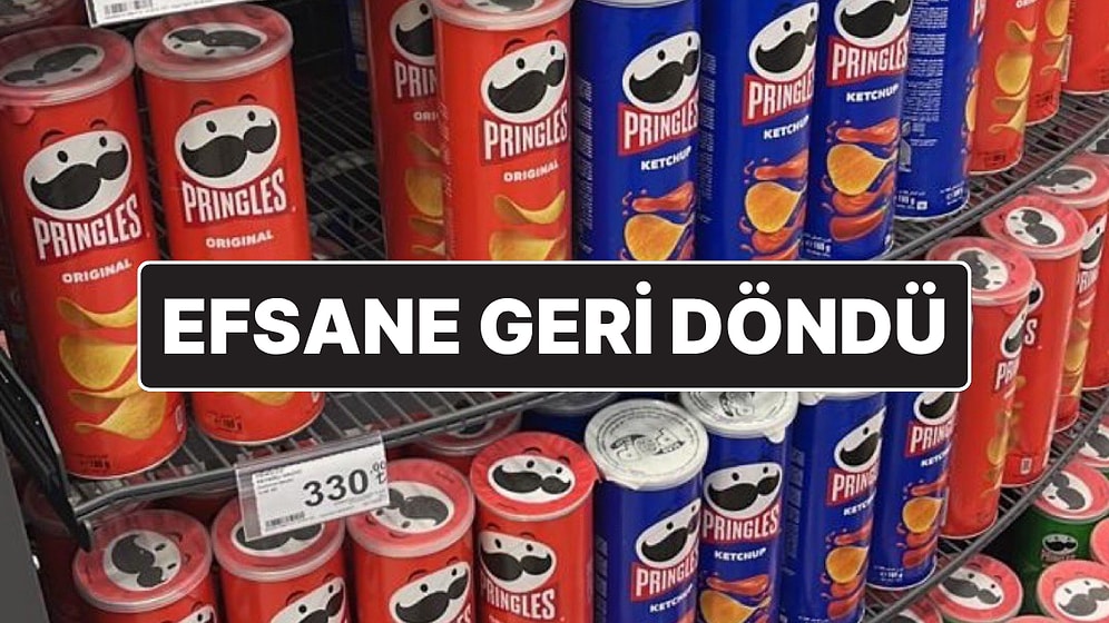 Pringles Türkiye’ye Geri Döndü: 330 Liralık Fiyatı ile Yeniden Raflarda
