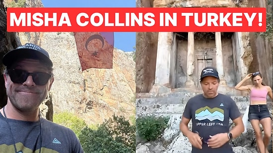 Supernatural Star Misha Collins Visits Turkey: “Turkey, You’re So Beautiful”