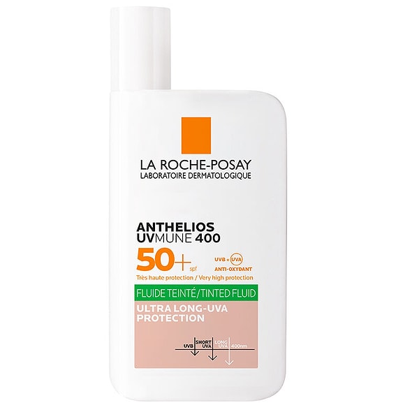 La Roche Posay Anthelios UVmune400 Oil Control Fluide SPF50+ Karma ve Yağlı İçin Renkli Yüz Güneş Kremi