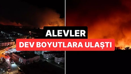 Alevler Dev Boyutlara Ulaştı: Çanakkale ve Edirne'deki Orman Yangınları Devam Ediyor