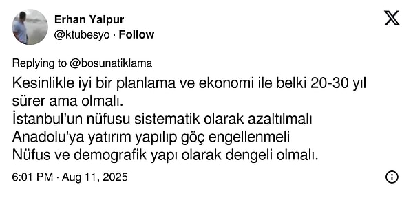 Reçete de belli oldu.👇