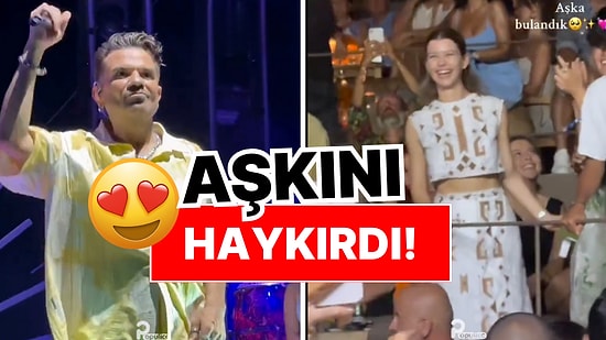 Yüzünde Güller Açtı: Kenan Doğulu'dan Beren Saat'e Konser Ortasında Herkesi Kıskandıran Jest!