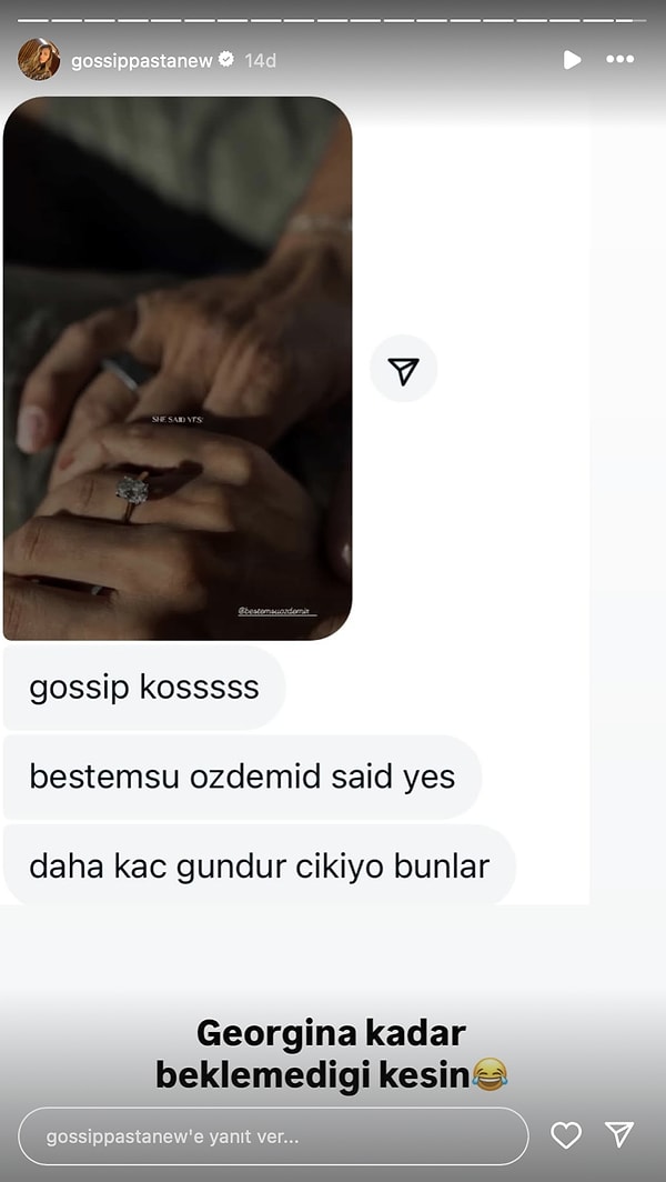 Derken magazin kulislerine bu kez başka bomba bilgi düştü.