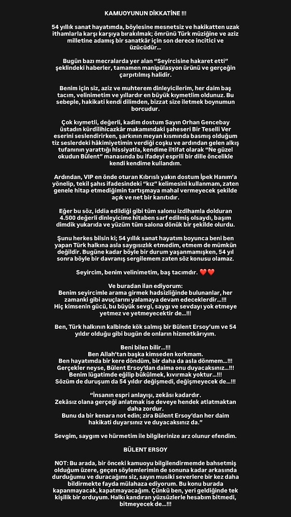 Olay büyüdükçe büyüdü, herkesin değerlendirdiği ve ayıpladığı bir mesele haline geldi ama Diva'dan ses seda yoktu.