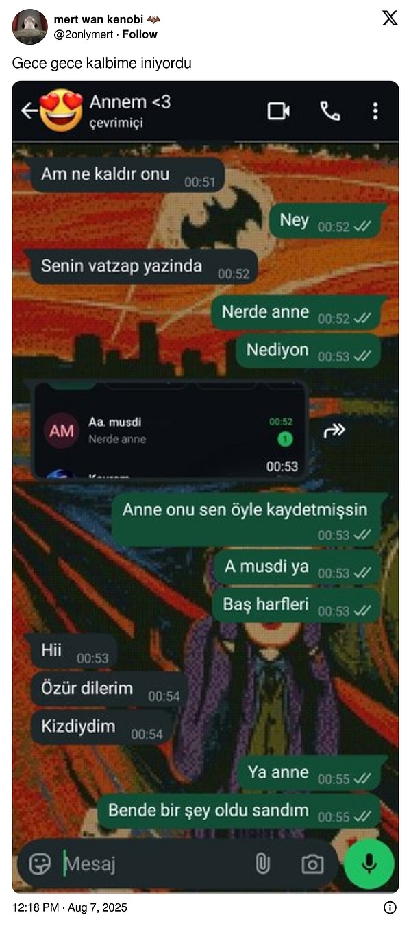Aman diyelim...
