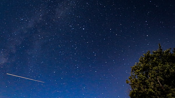 Perseid meteor yağmuru gerçekleşti.