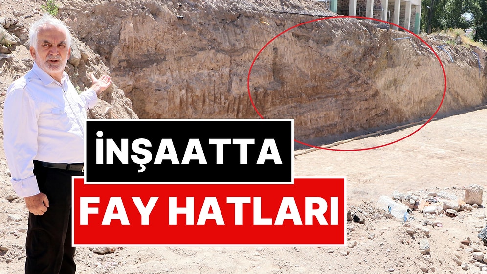 Erzurum’da Kentsel Dönüşüm Sırasında Fay Hatları Ortaya Çıktı