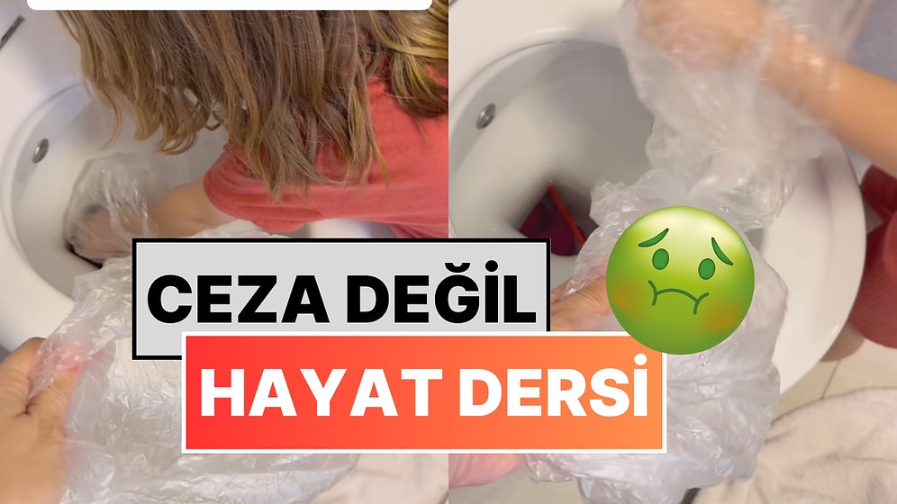 Eşyalarını Tuvalete Atan Çocuğuna Verdiği Hayat Dersini Paylaşan Anne Kullanıcıları İkiye Böldü