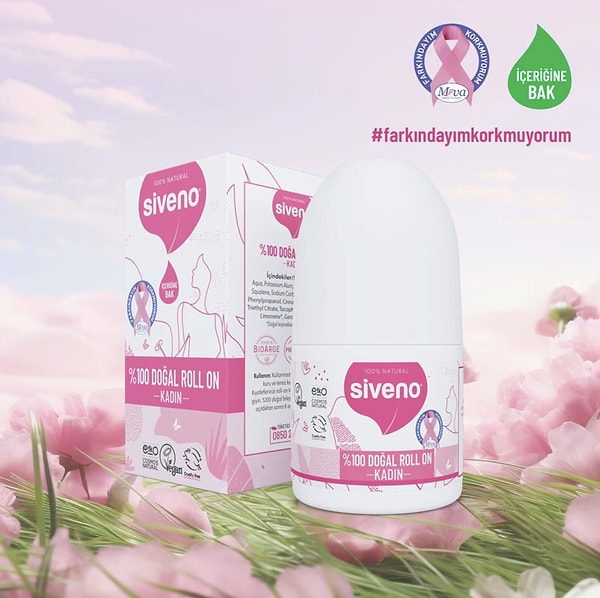 Siveno %100 Doğal Roll On