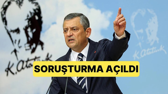 Adalet Bakanı Yılmaz Tunç Açıkladı: Özgür Özel'e Soruşturma Açıldı