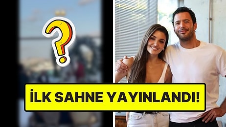Hande Erçel ve Barış Arduç'un Aşk ve Gözyaşı Dizisinden İlk Görüntüler Ortaya Çıktı!