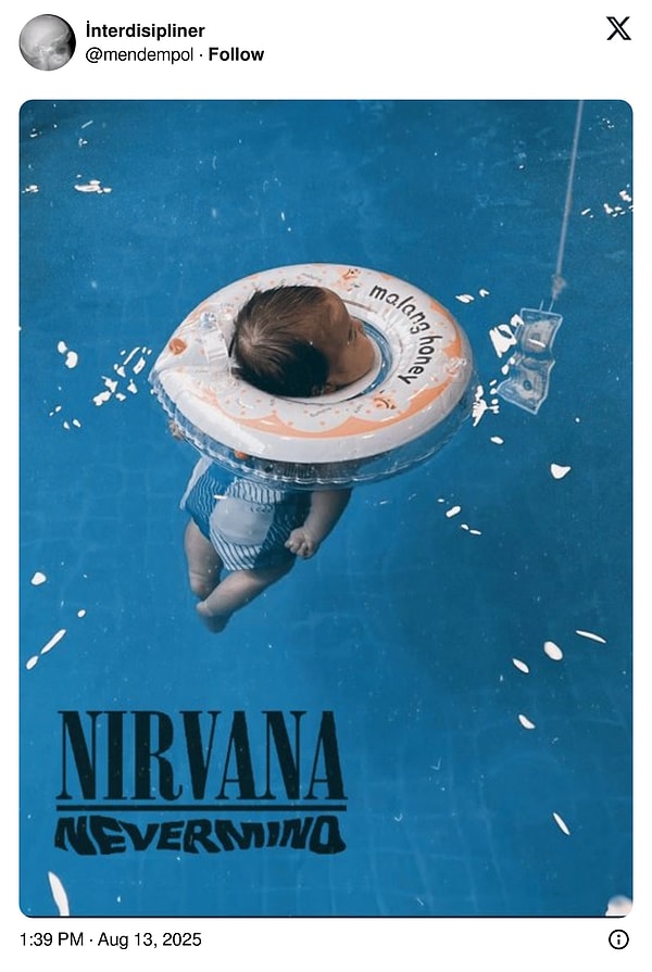 Nirvana'ya yeni albüm kapağı.