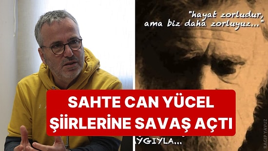 Prof. Dr. Semih Çelenk, Sosyal Medyadaki Sahte Can Yücel Şiirlerine Savaş Açtı