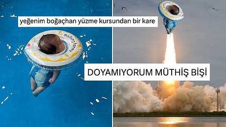 Havuzda Keyif Yapan Tombiş Bebek 'Boğaçhan'ın Fotoğrafı Goygoyculara İlham Verince Olanlar Oldu