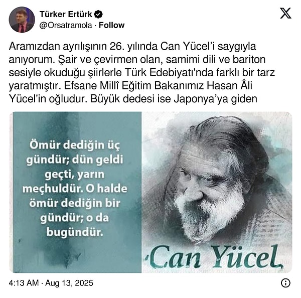 Bu sözlerin "oda bugündür" şeklinde yazılanı da var...