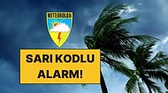 Meteorolojiden Fırtına Uyarısı: İstanbul ve İzmir'in de Olduğu 11 İl İçin Sarı Alarm Verildi!