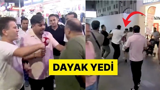 Sokak Röportajında Atatürk'e "Ermeni" Diyen Şahıs Vatandaş Tarafından Darbedildi