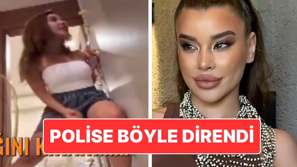 Komşuların Gürültü Şikayeti: Sosyal Medya Fenomeni Çağla Benanoğlu TikTok Canlı Yayınında Polise Direndi