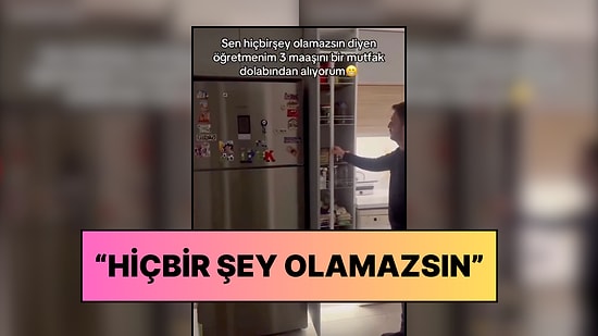 Öğretmenine Gönderme Yapan Marangozdan Düşündüren Sözler: "Tek İşte 3 Katını Kazanıyorum"