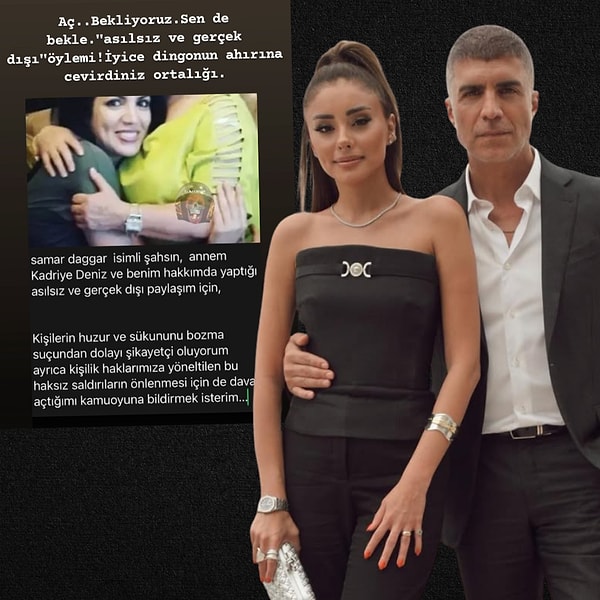 Özcan Deniz, geçtiğimiz dakikalarda annesi Kadriye Deniz ve kız kardeşi Yurda Deniz'in eşi Samar Dadgar'a dava açacağını öğrendi.