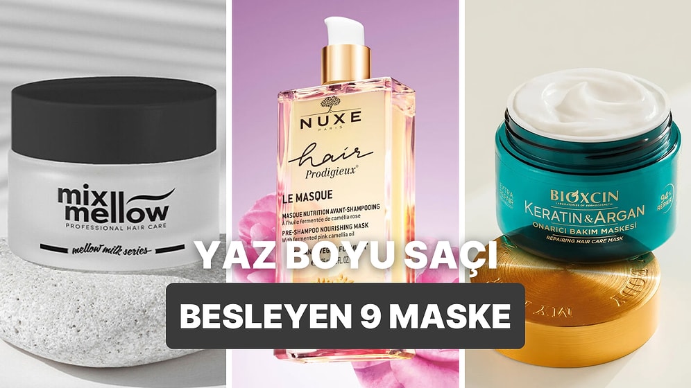 Yaz Boyunca Saçların Canlı Kalsın: Bakım Rutininin Olmazsa Olmazı Olacak 9 Saç Maskesi