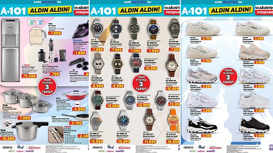 A101'e Bosch Su Sebili Geliyor! 14 Ağustos 2025 A101 İnternete Özel Aldın Aldın Kataloğu