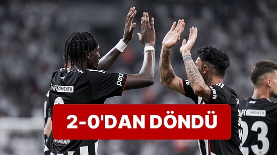 4-1'in Rövanşında Beşiktaş Kabus Gibi Başladığı Maçı Galibiyetle Bitirdi