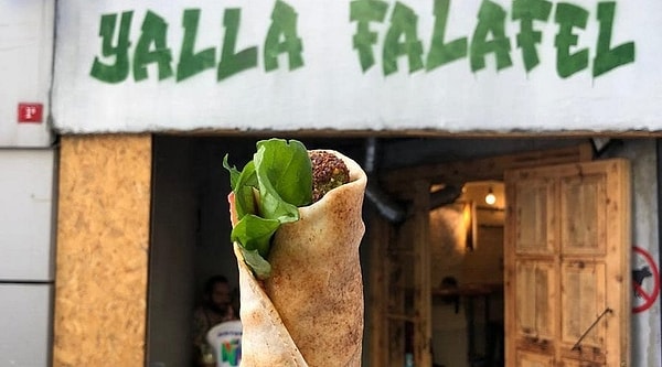 5. Practical and Delicious Falafel in Beşiktaş: Yalla Falafel