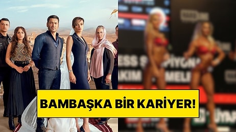 Fotoğraflar Gündem Oldu: Uzak Şehir’in Güzel Oyuncusu Aslında Vücut Geliştirme Sporcusuymuş!